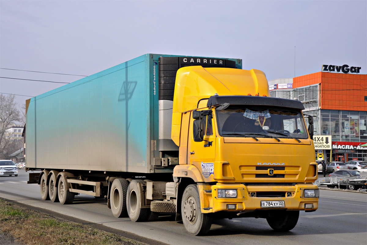 Алтайский край, № Е 784 ХУ 22 — КамАЗ-65116-N3(78)