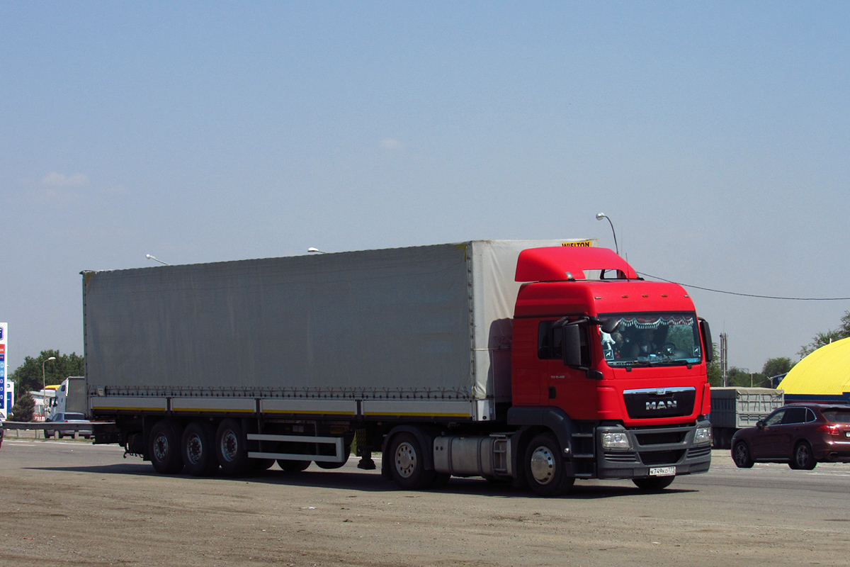 Москва, № К 749 КО 777 — MAN TGS 19.400