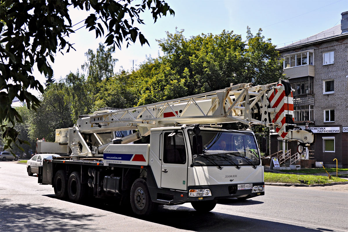Алтайский край, № О 885 УХ 22 — Zoomlion ZLJ5239JQZ16Н
