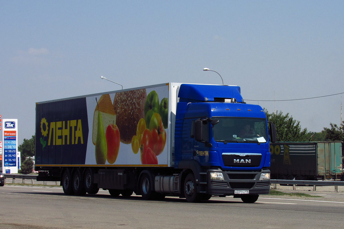 Санкт-Петербург, № В 221 ТО 178 — MAN TGS 19.400