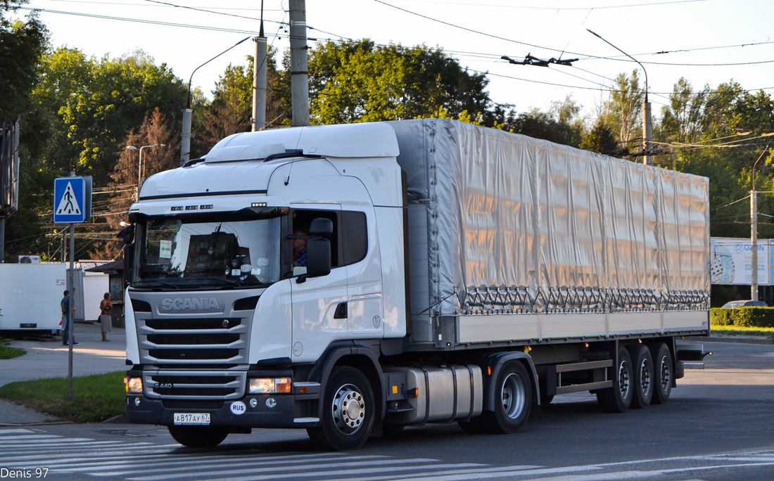 Смоленская область, № А 817 АУ 67 — Scania ('2013) G440