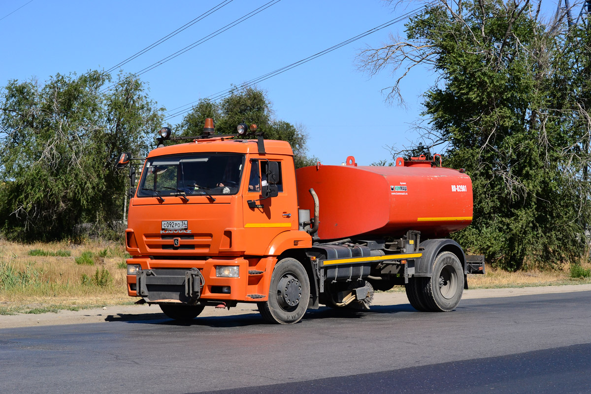 Волгоградская область, № С 092 РО 34 — КамАЗ-43253-H3(99)