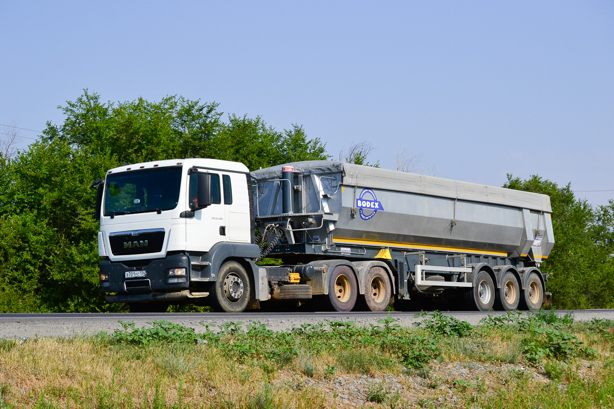 Волгоградская область, № В 701 УС 134 — MAN TGS 33.480