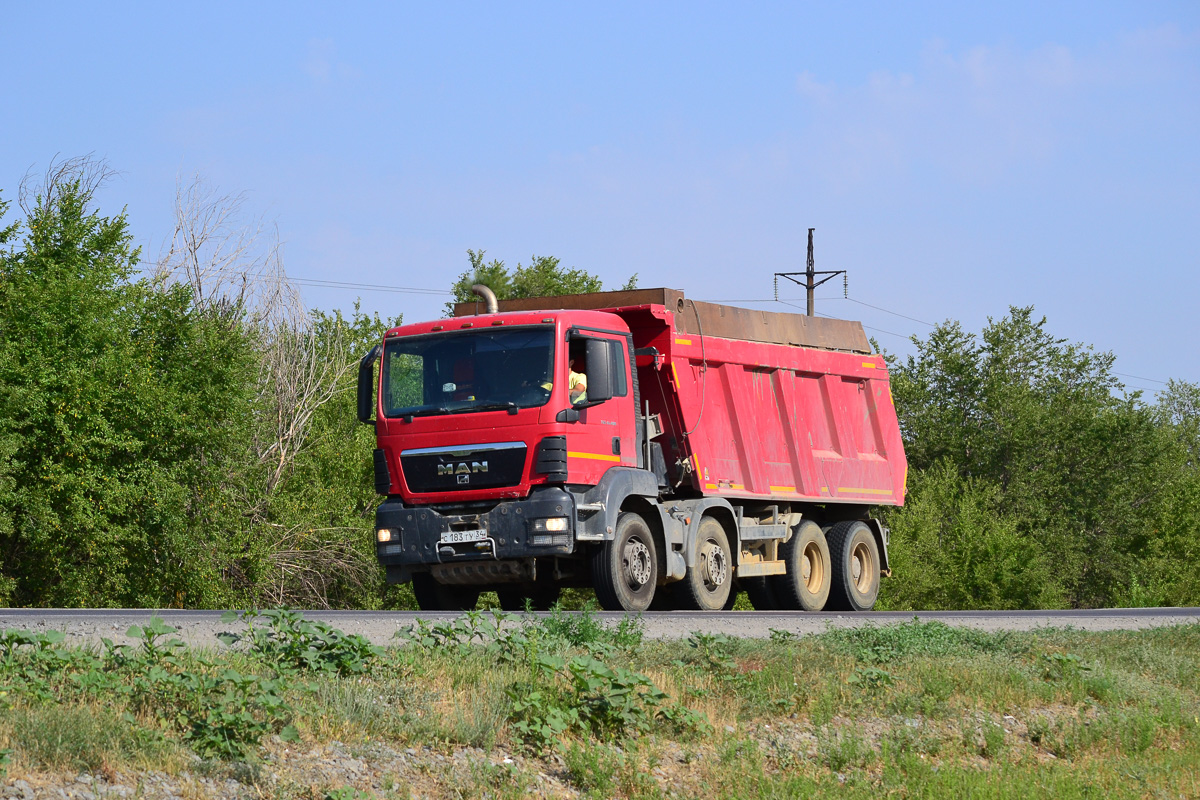 Волгоградская область, № С 183 ТУ 34 — MAN TGS 41.400