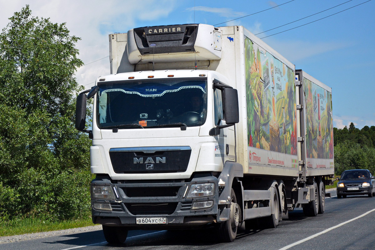 Ленинградская область, № В 604 УС 47 — MAN TGS 26.350