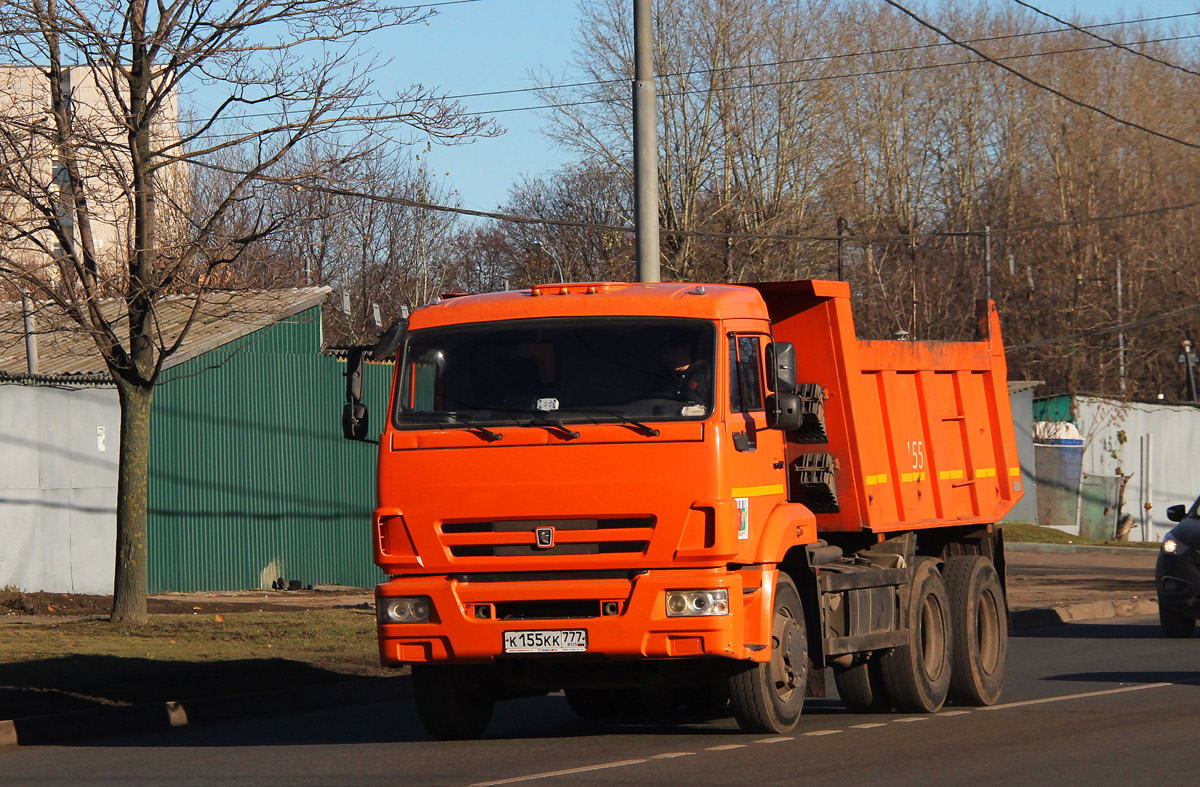 Москва, № К 155 КК 777 — КамАЗ-65115-A4(23)