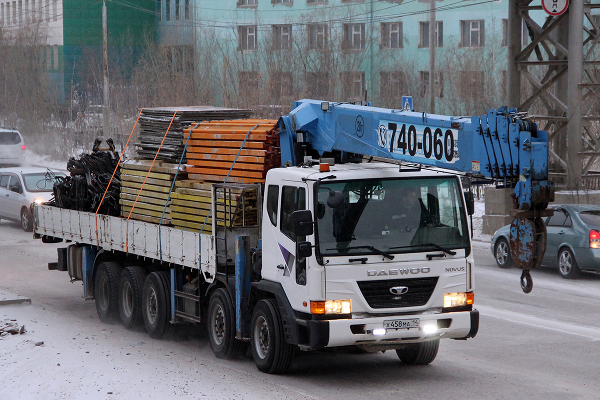 Саха (Якутия), № Х 458 МА 14 — Daewoo Novus