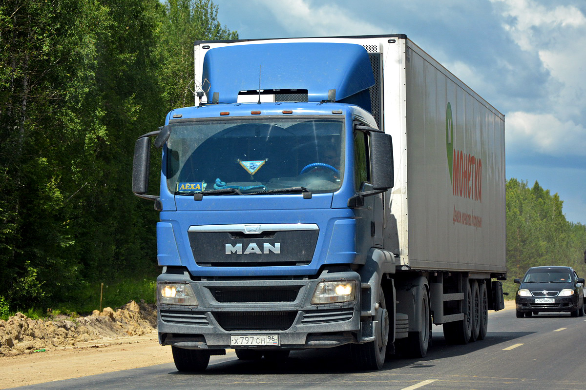 Свердловская область, № Х 797 СН 96 — MAN TGS 19.400