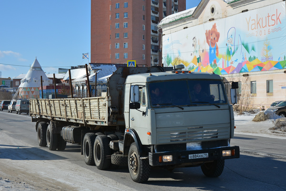 Саха (Якутия), № О 884 КК 14 — КамАЗ-54115-15 [54115R]