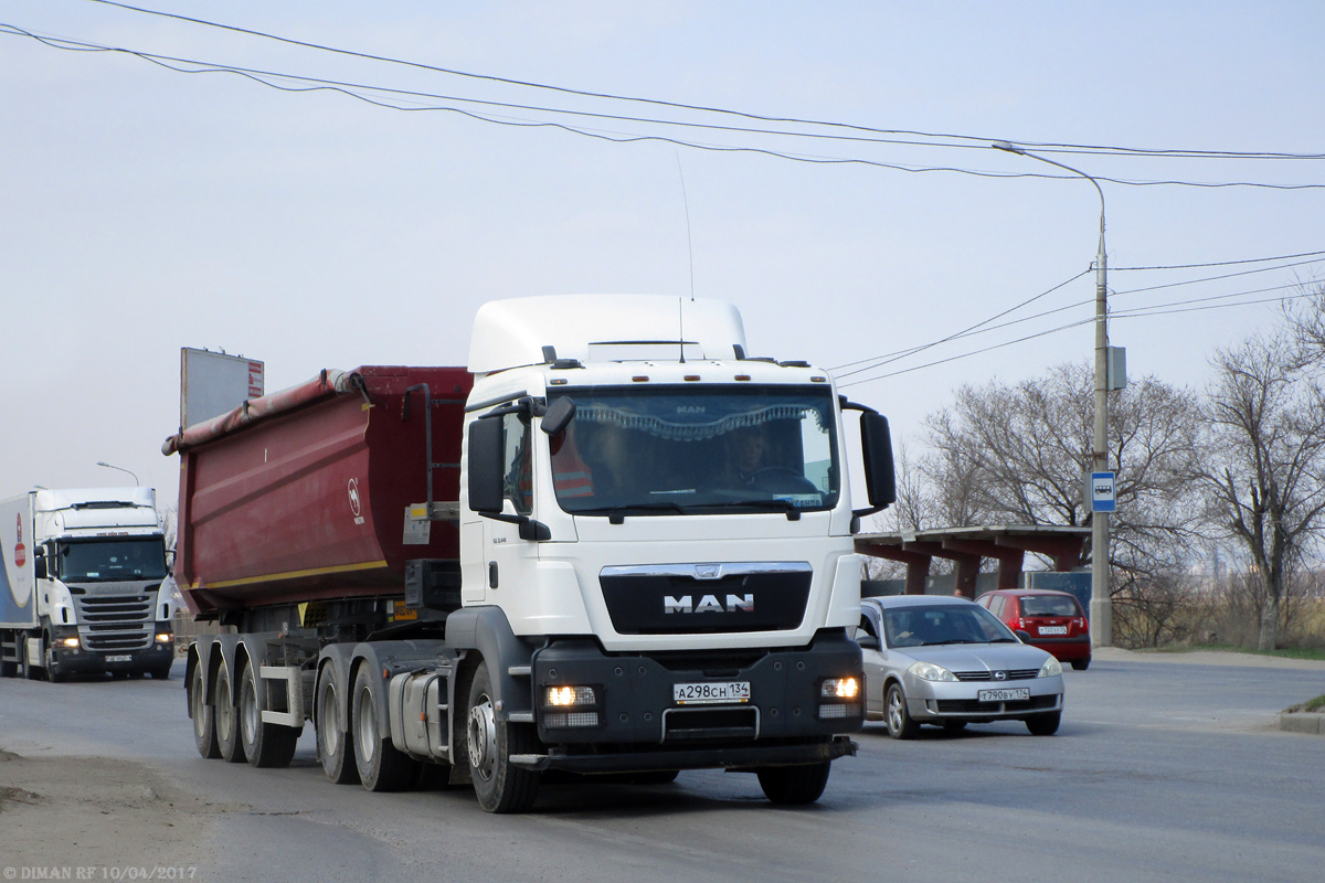 Волгоградская область, № А 298 СН 134 — MAN TGS 33.440