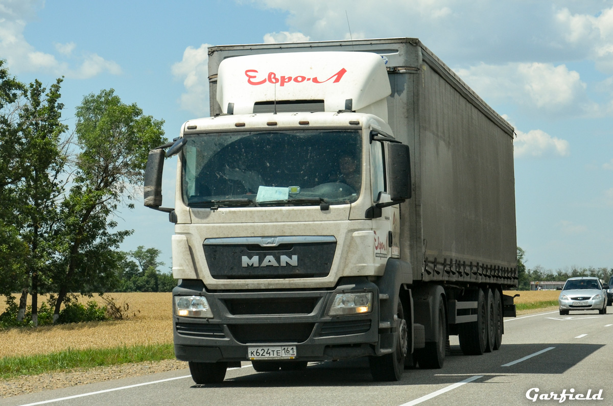 Ростовская область, № К 624 ТЕ 161 — MAN TGS 19.400