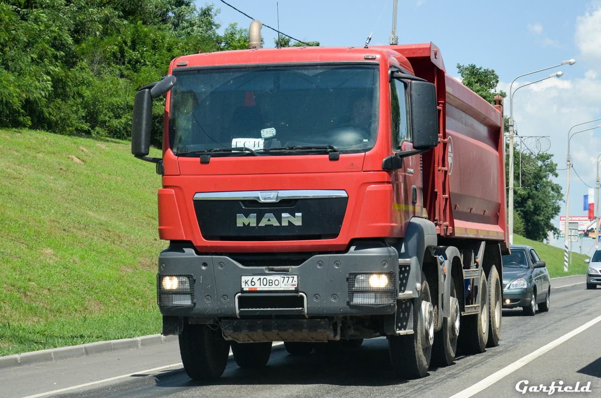 Москва, № К 610 ВО 777 — MAN TGS 41.400