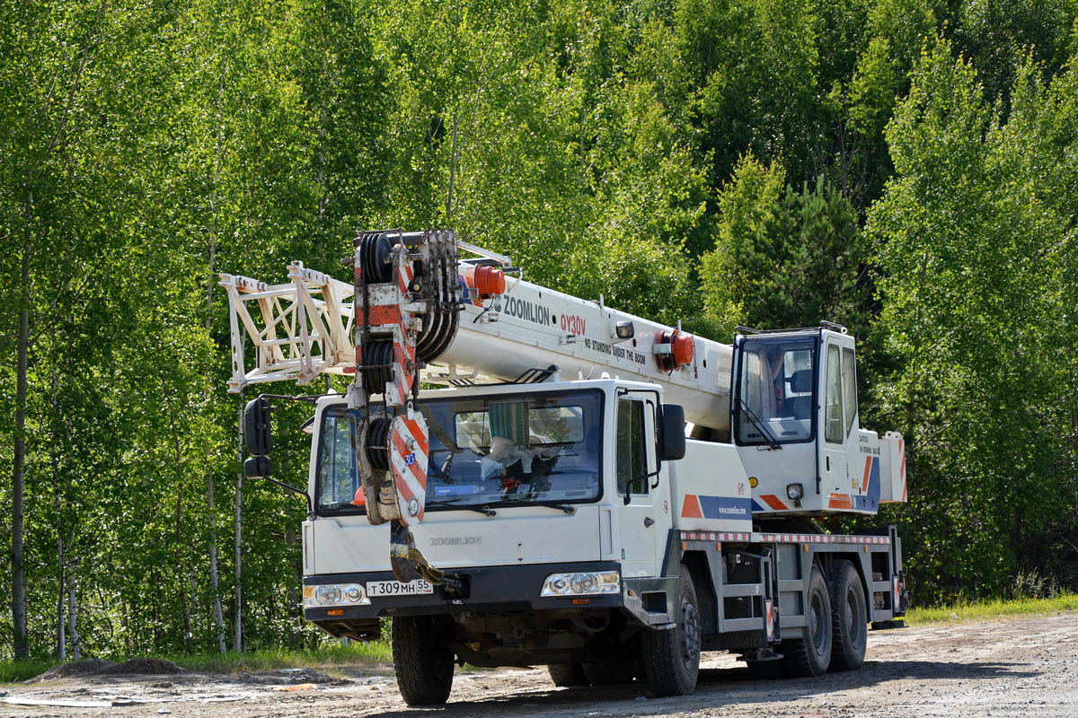 Омская область, № Т 309 МН 55 — Zoomlion ZLJ5323JQZ30V