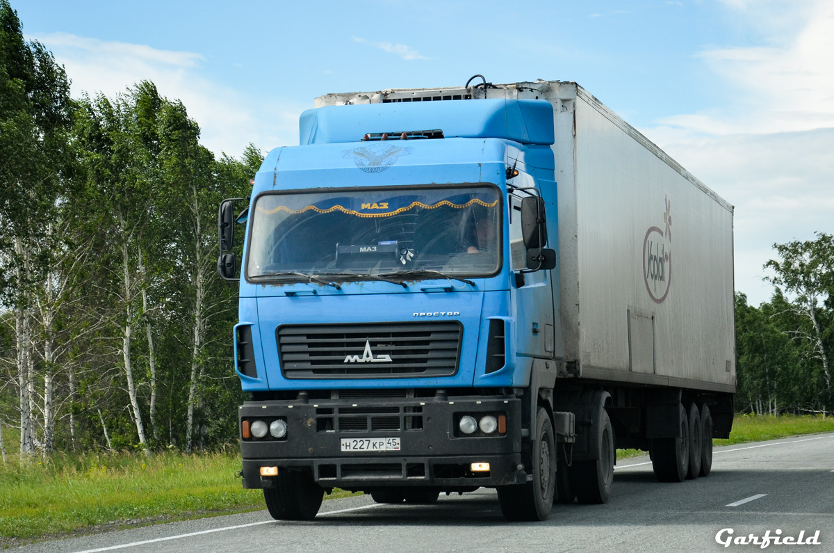 Курганская область, № Н 227 КР 45 — МАЗ-544008