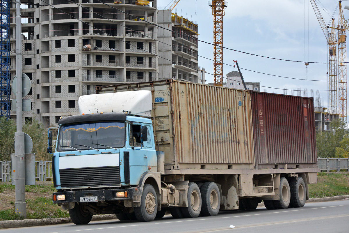 Саха (Якутия), № Х 970 ВМ 14 — МАЗ-64229