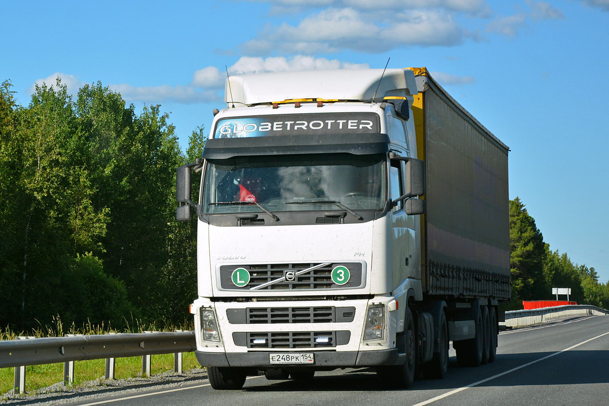 Новосибирская область, № Е 248 РК 154 — Volvo ('2002) FH12.440