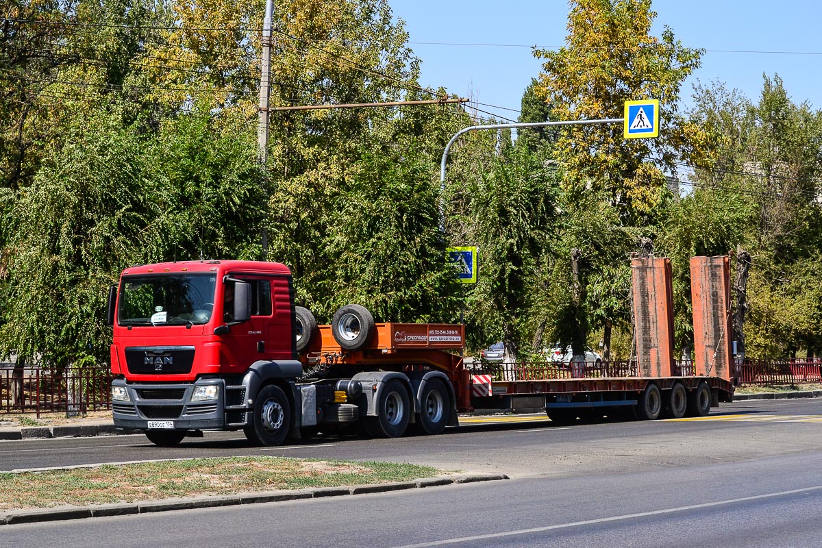 Волгоградская область, № В 890 ОЕ 134 — MAN TGS 26.440