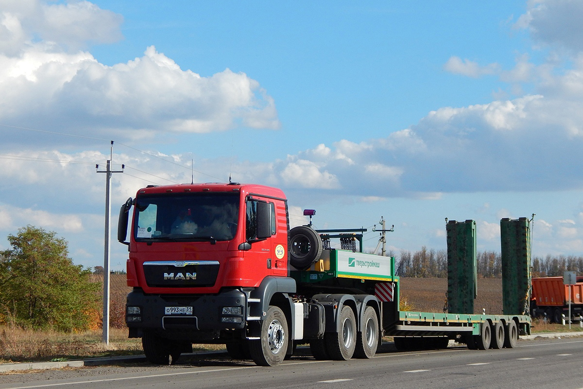 Белгородская область, № О 993 НЕ 31 — MAN TGS 33.440