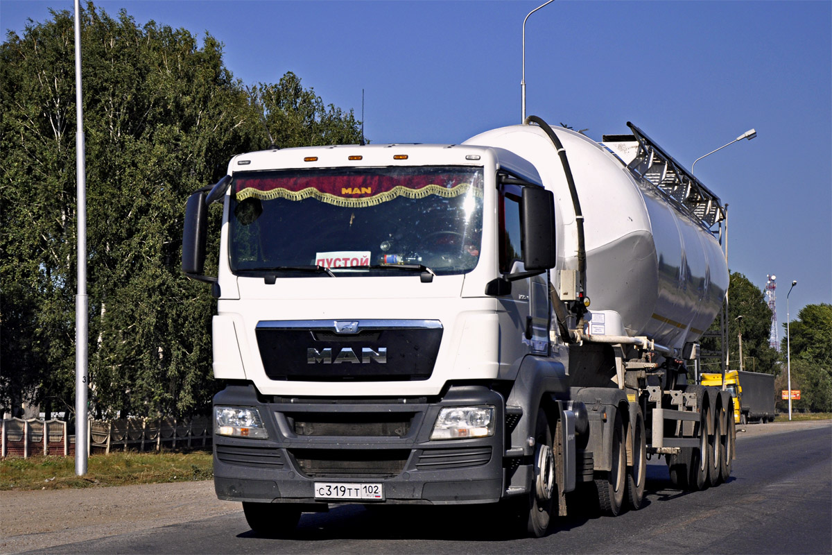Башкортостан, № С 319 ТТ 102 — MAN TGS 26.440