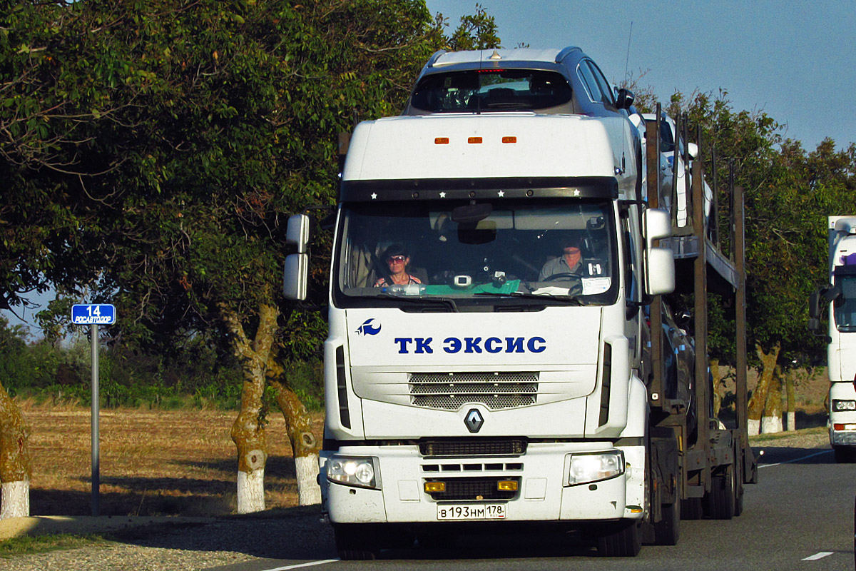 Санкт-Петербург, № В 193 НМ 178 — Renault Premium ('2006) [X9P]
