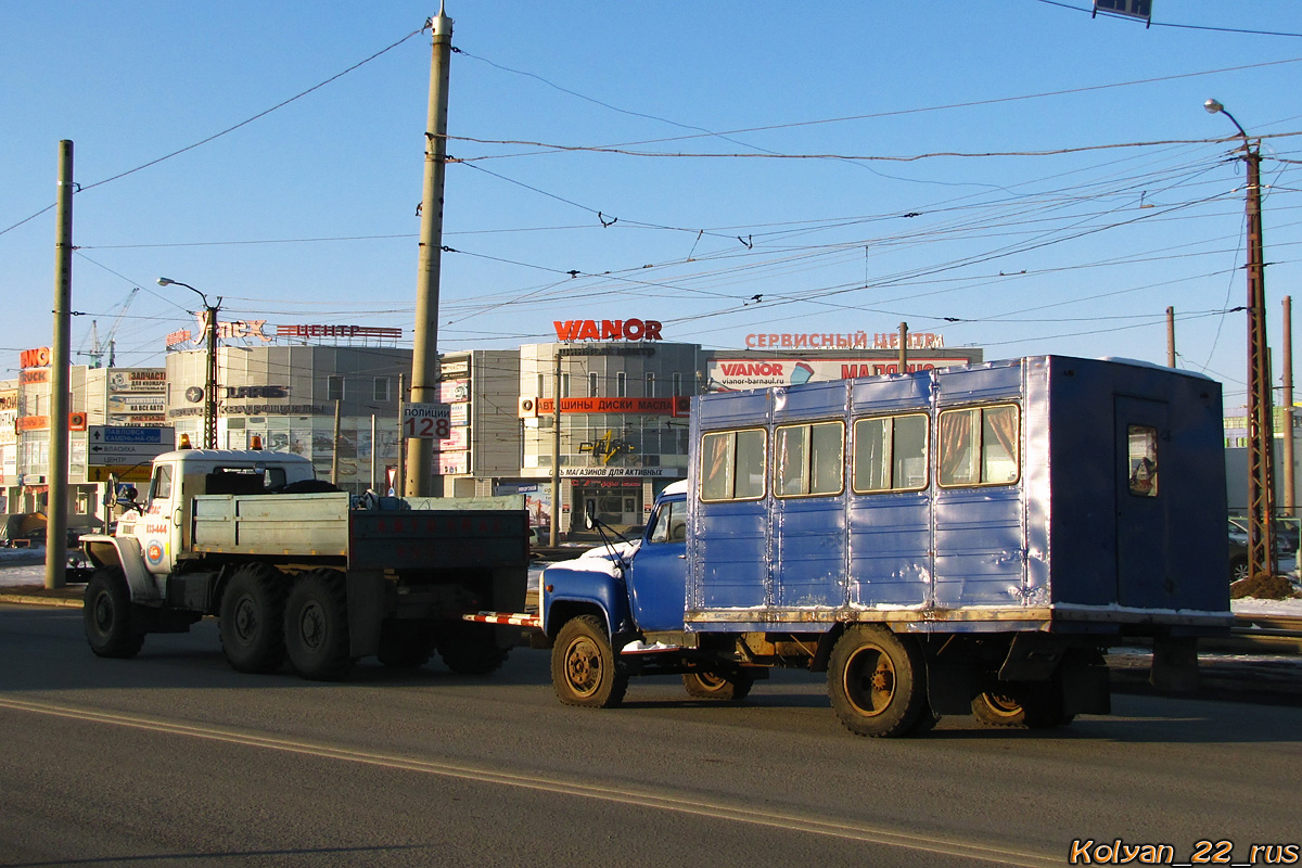 Алтайский край, № К 286 УМ 22 — Урал-43202-10; Алтайский край, № Т 840 ВЕ 22 — ГАЗ-53-12