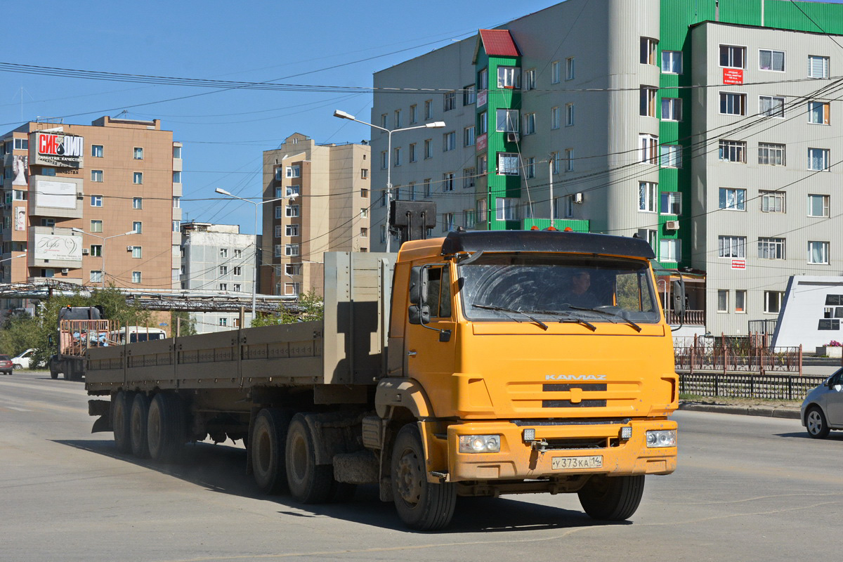 Саха (Якутия), № У 373 КА 14 — КамАЗ-65116-N3(78)