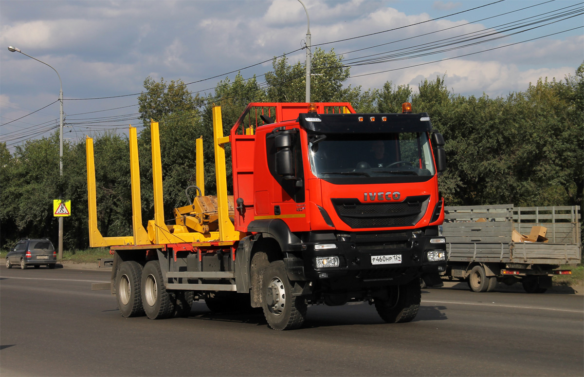 Красноярский край, № Р 460 НР 124 — IVECO-AMT Trakker ('2013)