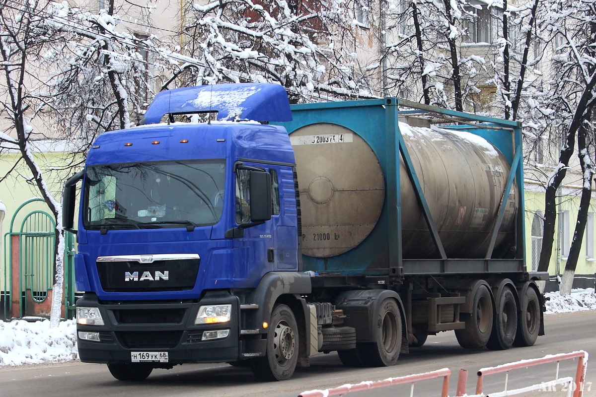 Тамбовская область, № Н 169 УК 68 — MAN TGS 19.400