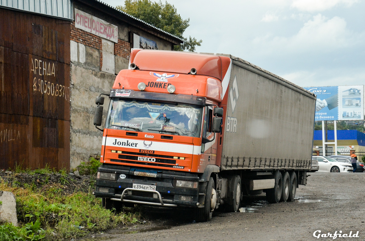 Кемеровская область, № Е 394 ЕР 142 — IVECO EuroStar