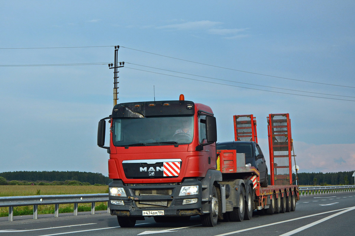 Ханты-Мансийский автоном.округ, № Р 474 ВМ 186 — MAN TGS 26.440