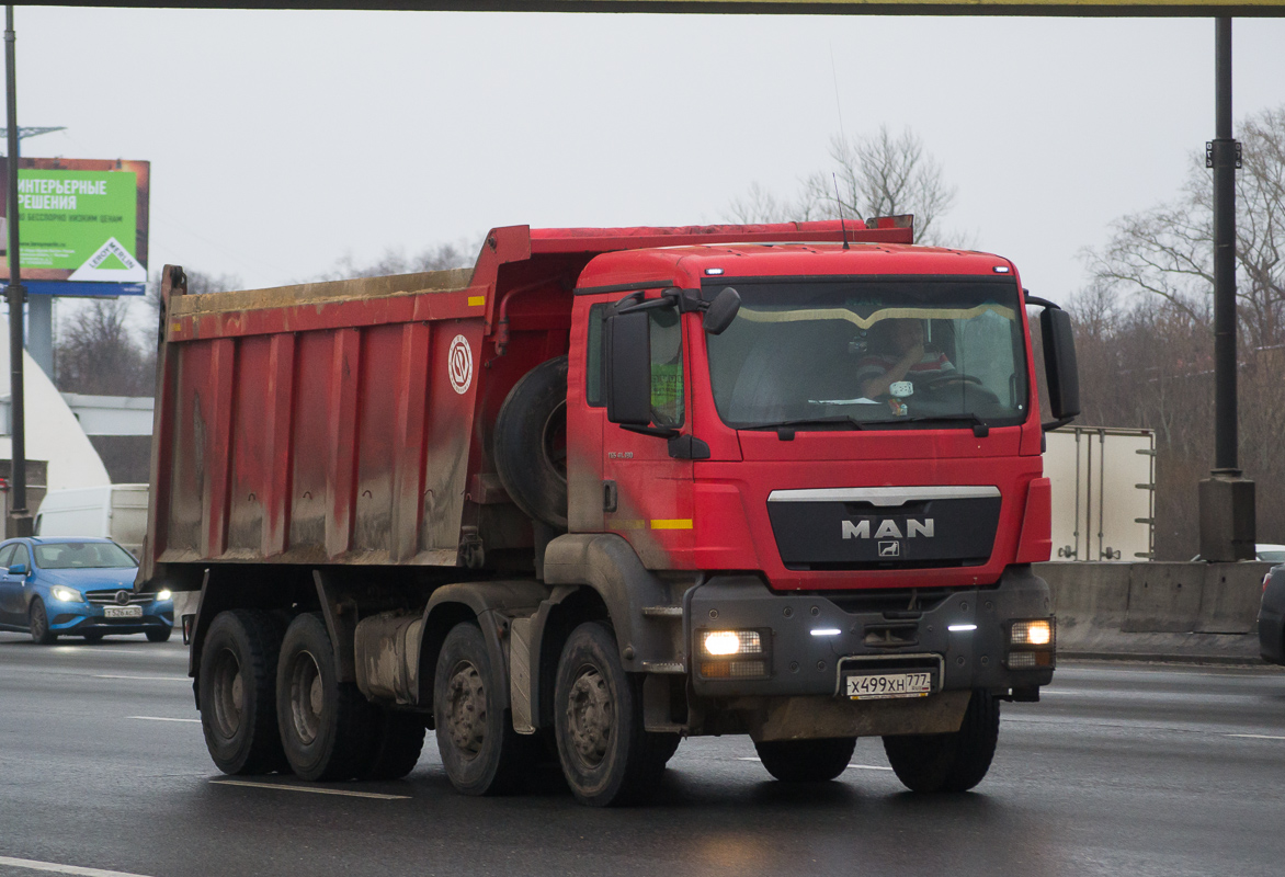 Москва, № Х 499 ХН 777 — MAN TGS 41.390