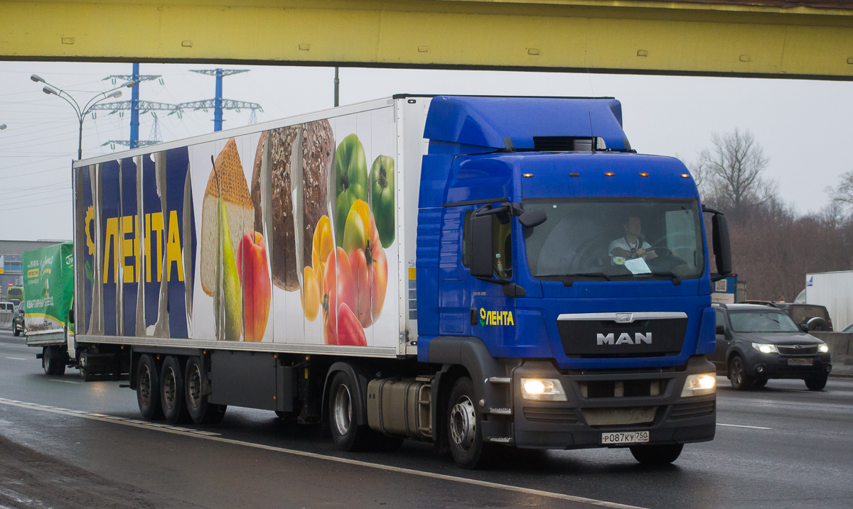 Московская область, № Р 087 КУ 750 — MAN TGS 18.400