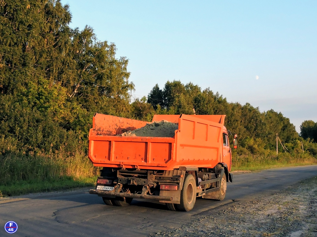 Курганская область, № Н 007 КР 45 — КамАЗ-43255-A3(96)