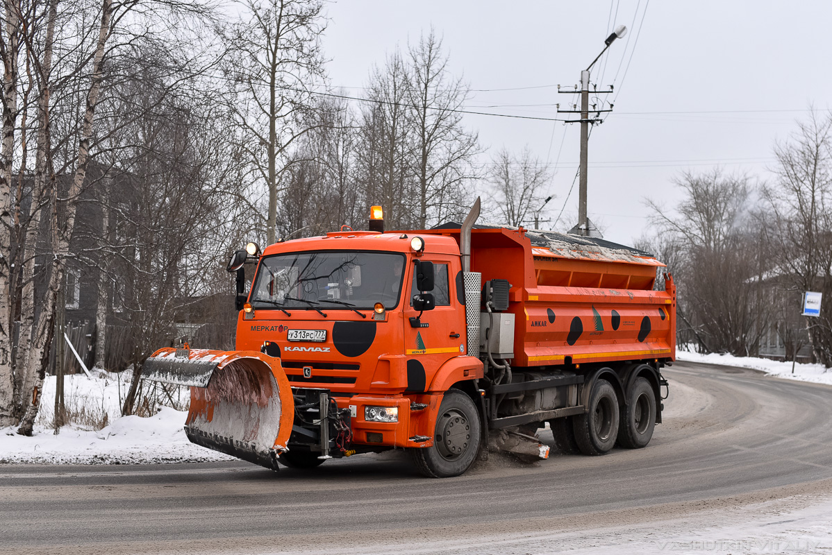 Архангельская область, № У 313 РС 777 — КамАЗ-65115-L4(19)