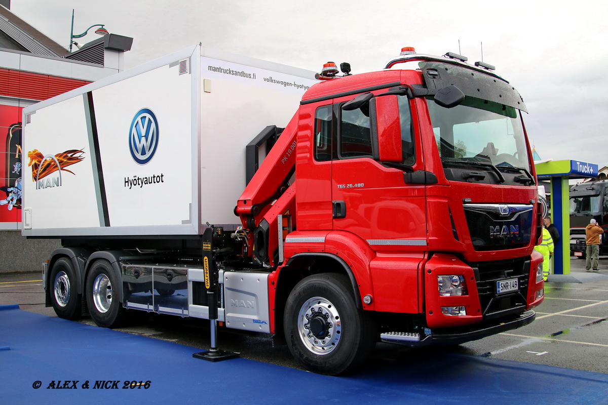 Финляндия, № SNR-149 — MAN TGS Euro 6 (Общая модель)