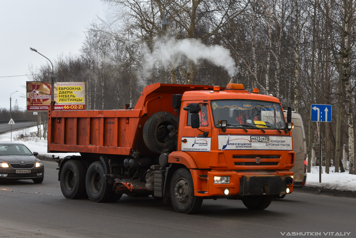 Архангельская область, № М 623 СВ 29 — КамАЗ-65115-A4(23)