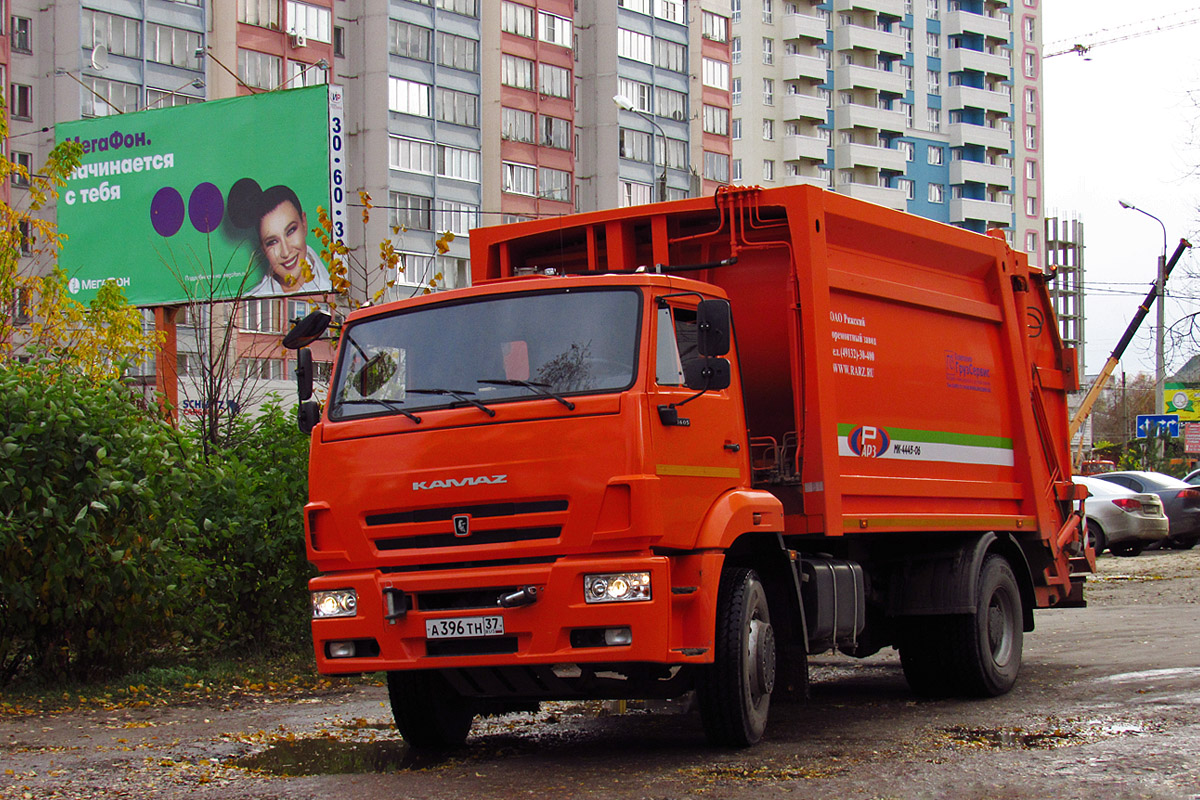 Ивановская область, № А 396 ТН 37 — КамАЗ-53605-L4(19)