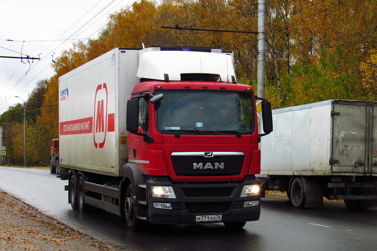 Ярославская область, № М 771 ОО 76 — MAN TGS 28.360