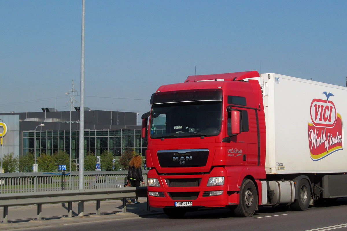 Литва, № FHF 162 — MAN TGX ('2007) 18.440