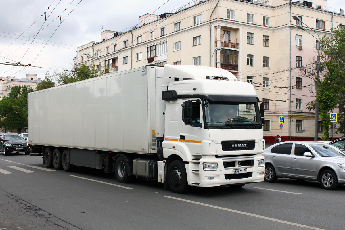 Санкт-Петербург, № У 876 АТ 178 — КамАЗ-5490-S5(87)