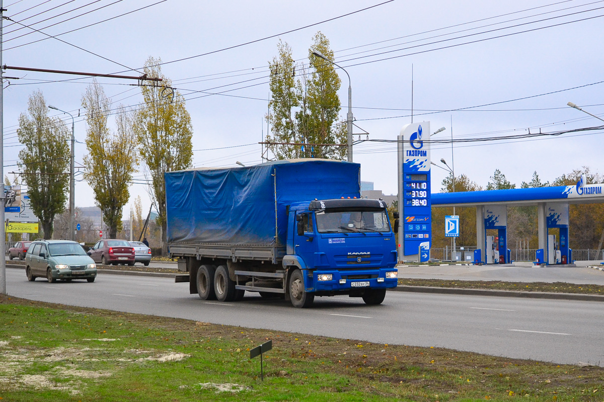 Волгоградская область, № С 232 ВУ 34 — КамАЗ-65117-N3(78)