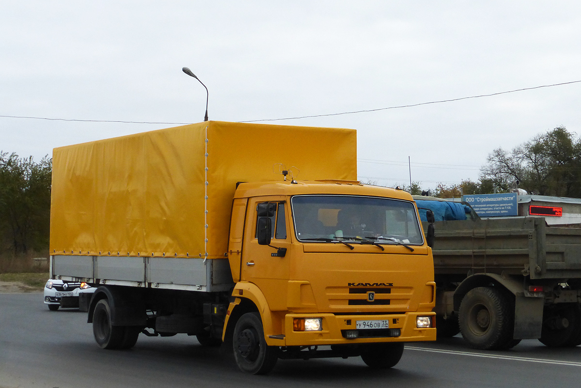 Владимирская область, № У 946 ОВ 33 — КамАЗ-4308-H3(99)