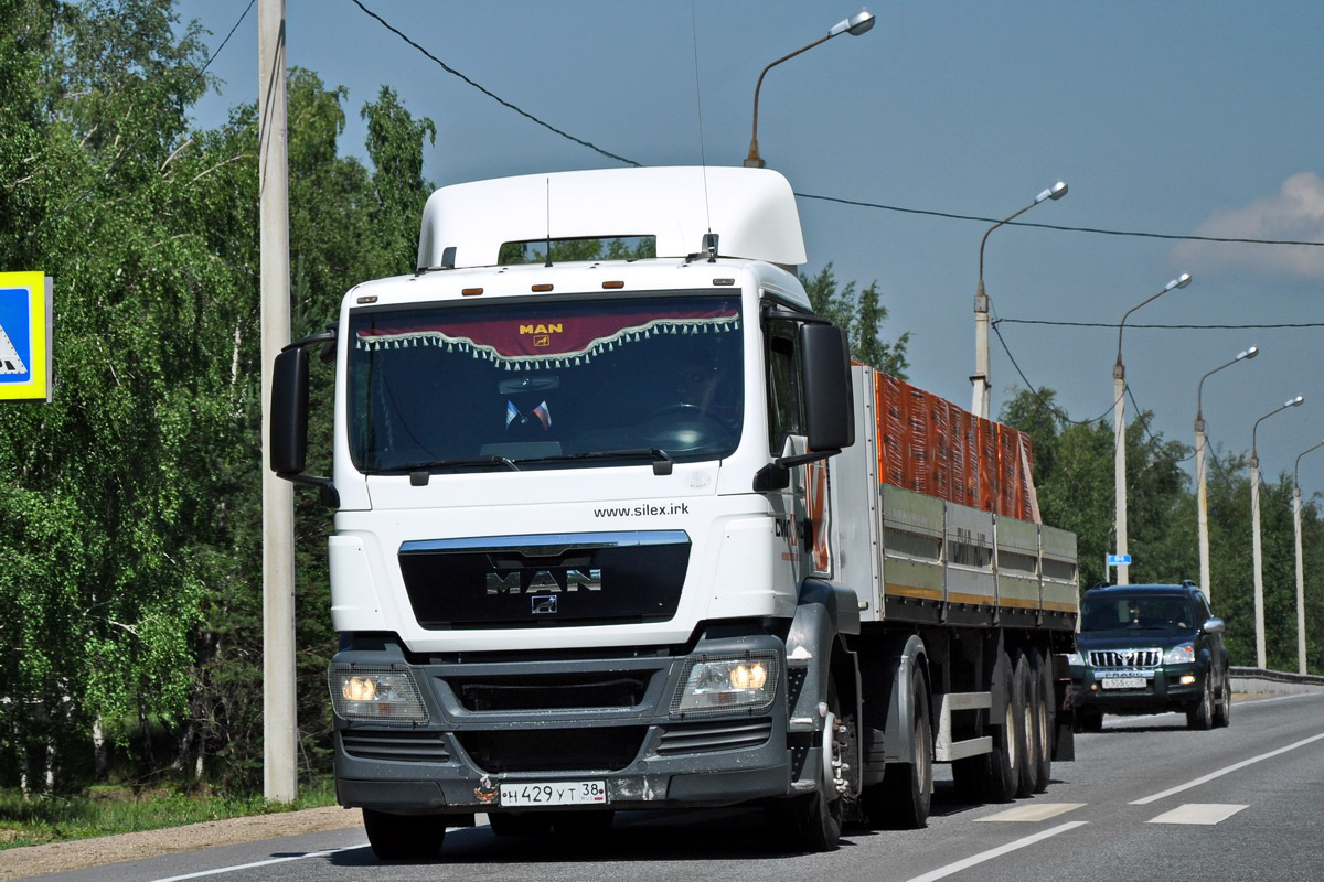 Иркутская область, № Н 429 УТ 38 — MAN TGS 19.390