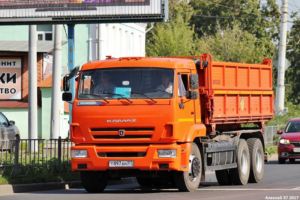 Орловская область, № Т 897 АН 57 — КамАЗ-65115-42