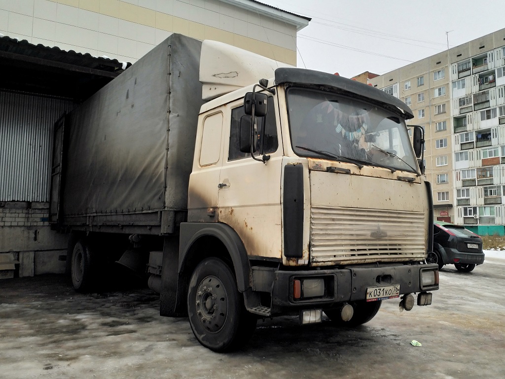Ярославская область, № К 031 КО 76 — МАЗ-53366