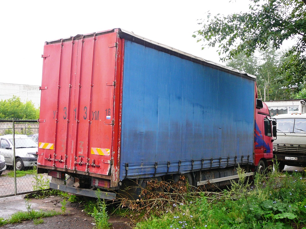 Удмуртия, № У 313 УМ 18 — Mercedes-Benz Actros ('1997) 1835