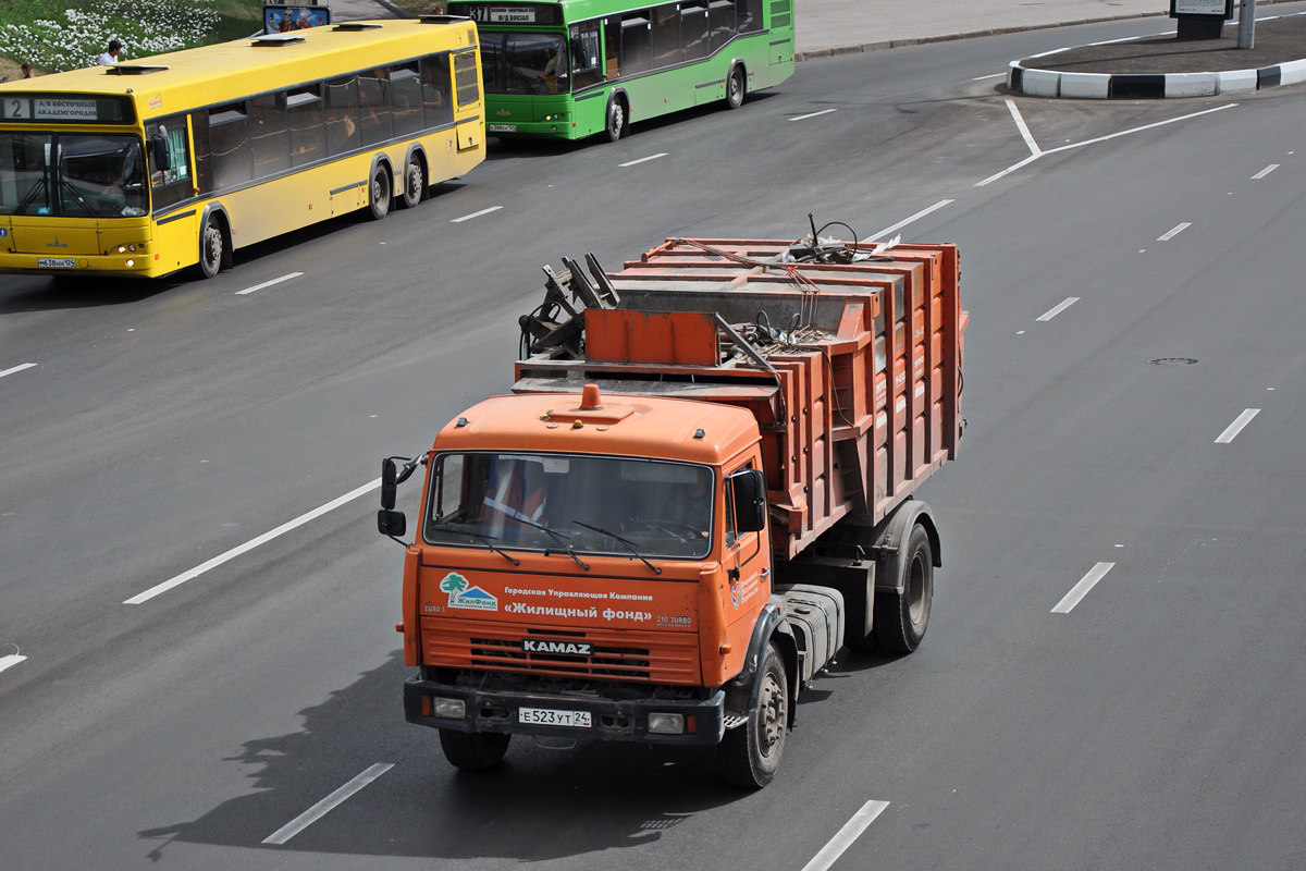 Красноярский край, № Е 523 УТ 24 — КамАЗ-43253-A3(96)