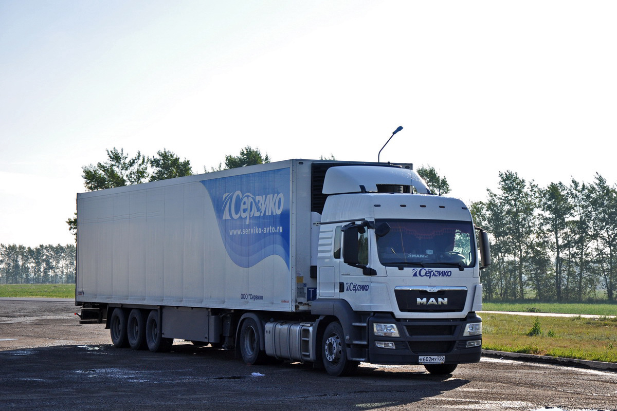 Московская область, № К 602 МУ 750 — MAN TGS 19.400