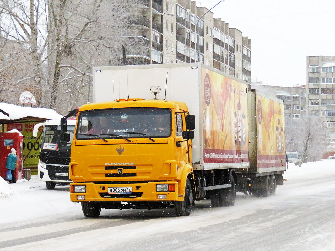 Кировская область, № Н 006 ОМ 43 — КамАЗ-4308-C3(79)