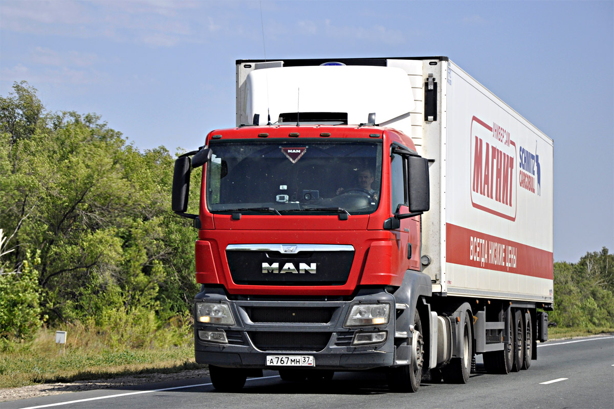 Ивановская область, № А 767 МН 37 — MAN TGS 18.360